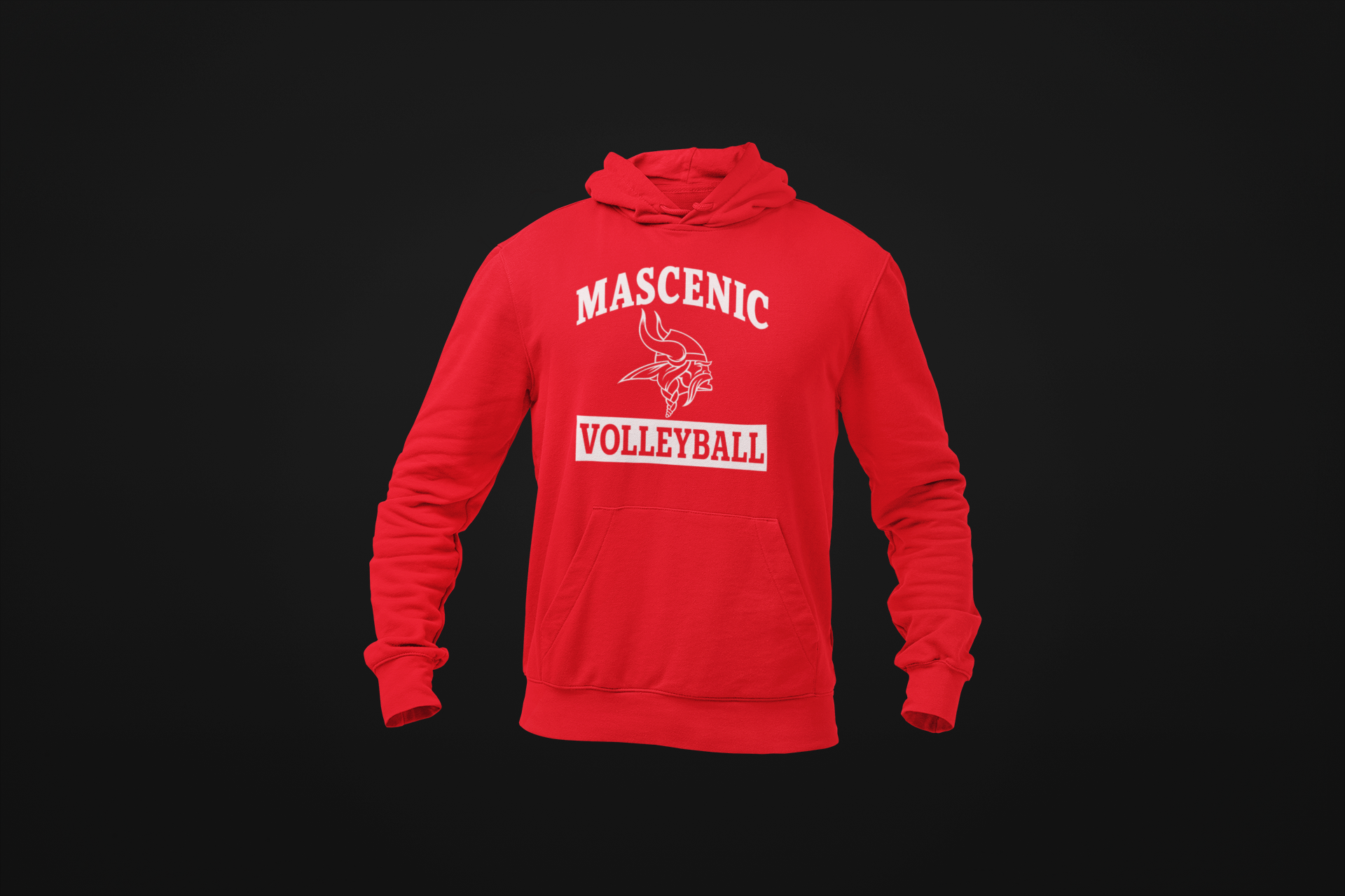 Mascenic Volleyball Hoodie