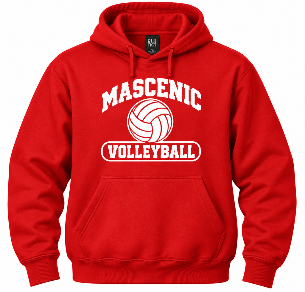 Mascenic Volleyball Hoodie