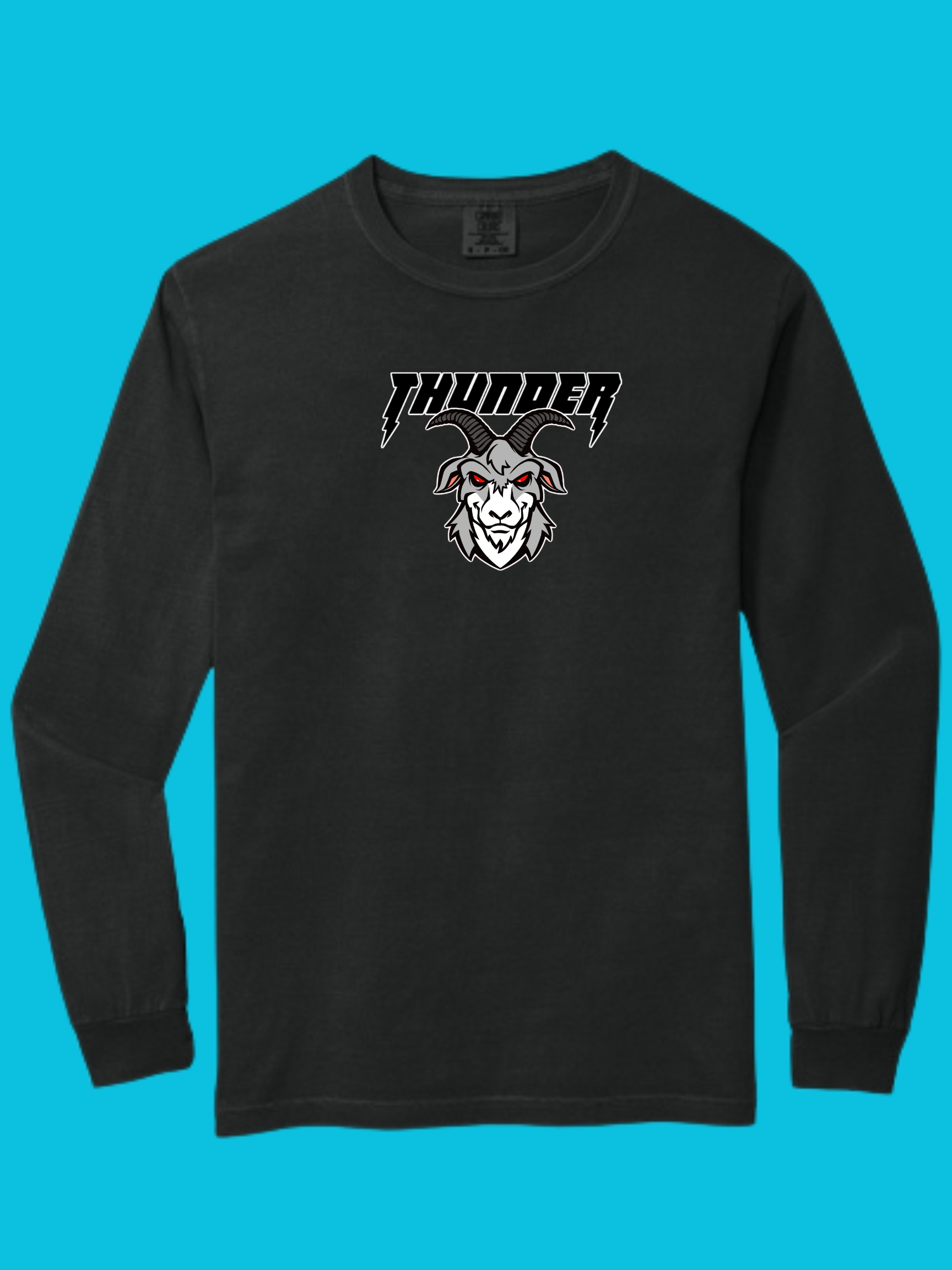 Thunder Goats Comfort Colors Long Sleeve Tee