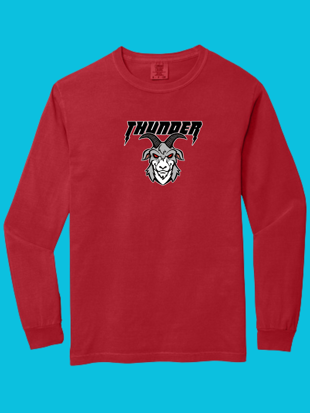 Thunder Goats Comfort Colors Long Sleeve Tee