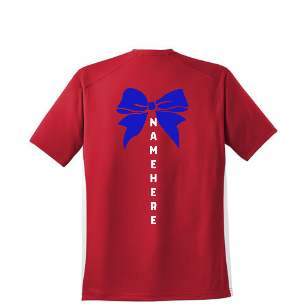 Vikings Cheer  tee w/ back option