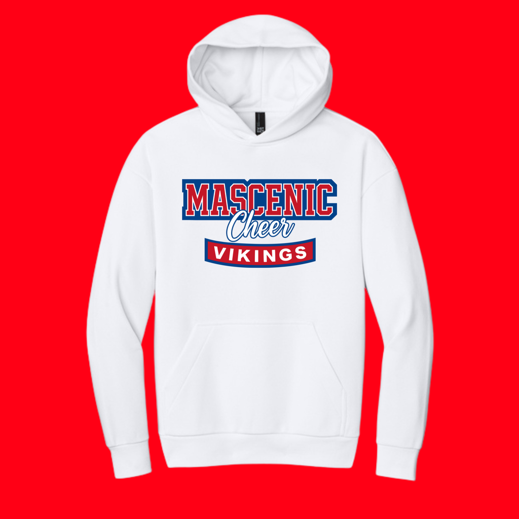 Vikings Cheer Hoodie w/ back option