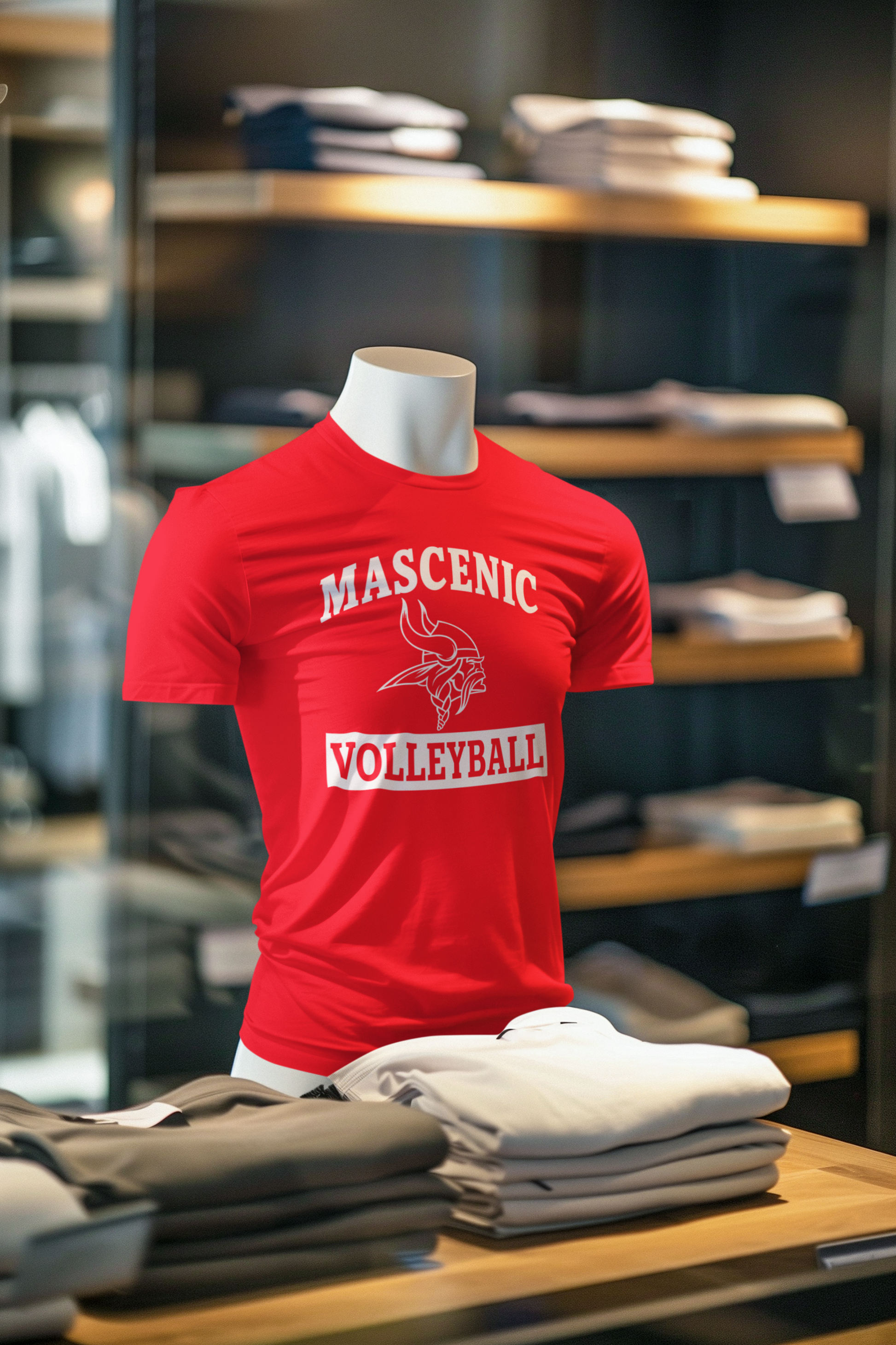 Vikings Volleyball Tee Shirt