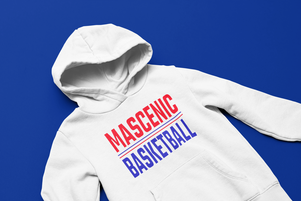 Mascenic Basketball BOLD Hoodie