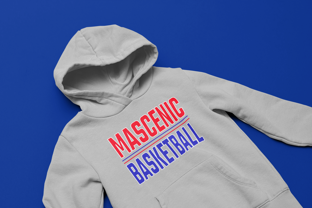 Mascenic Basketball BOLD Hoodie