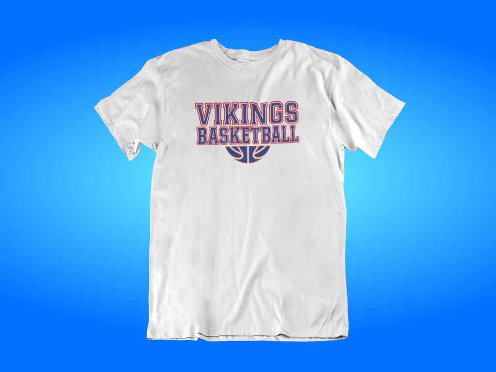 Vikings Basketball Tee