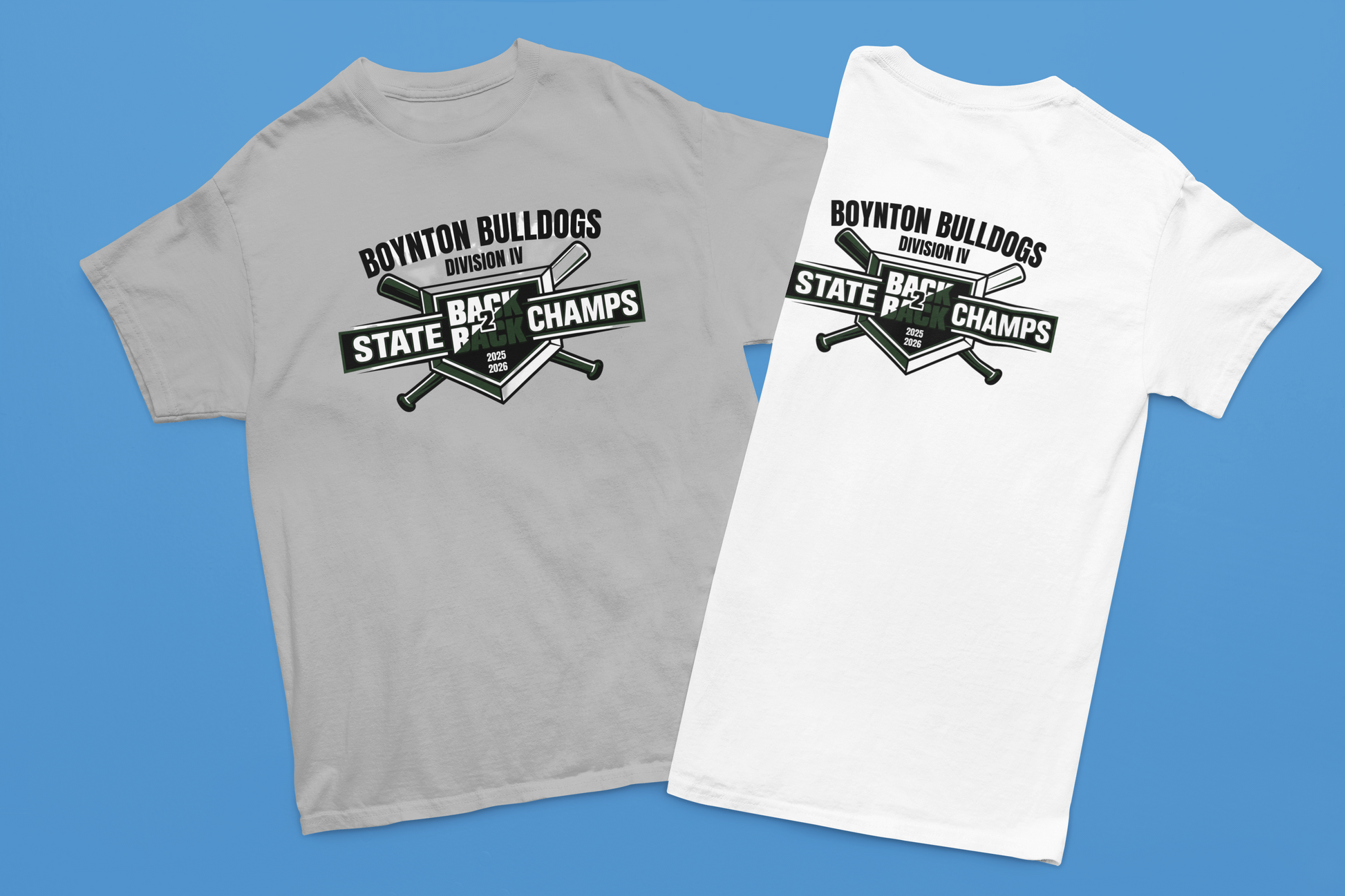 Boynton Bulldogs Baseball Championship tee