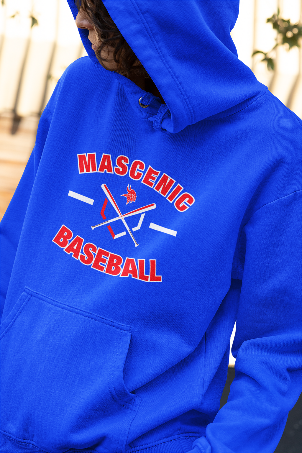 Mascenic Baseball Hoodie