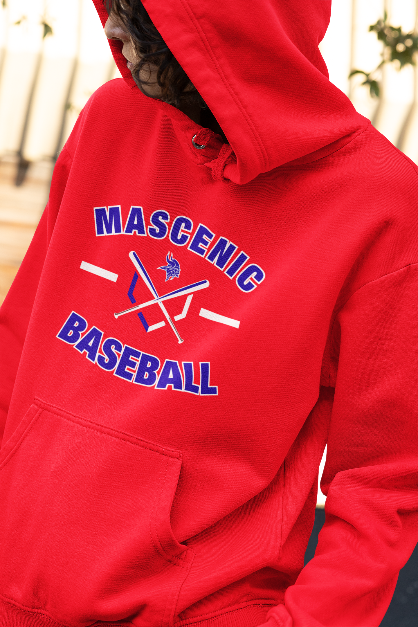 Mascenic Baseball Hoodie
