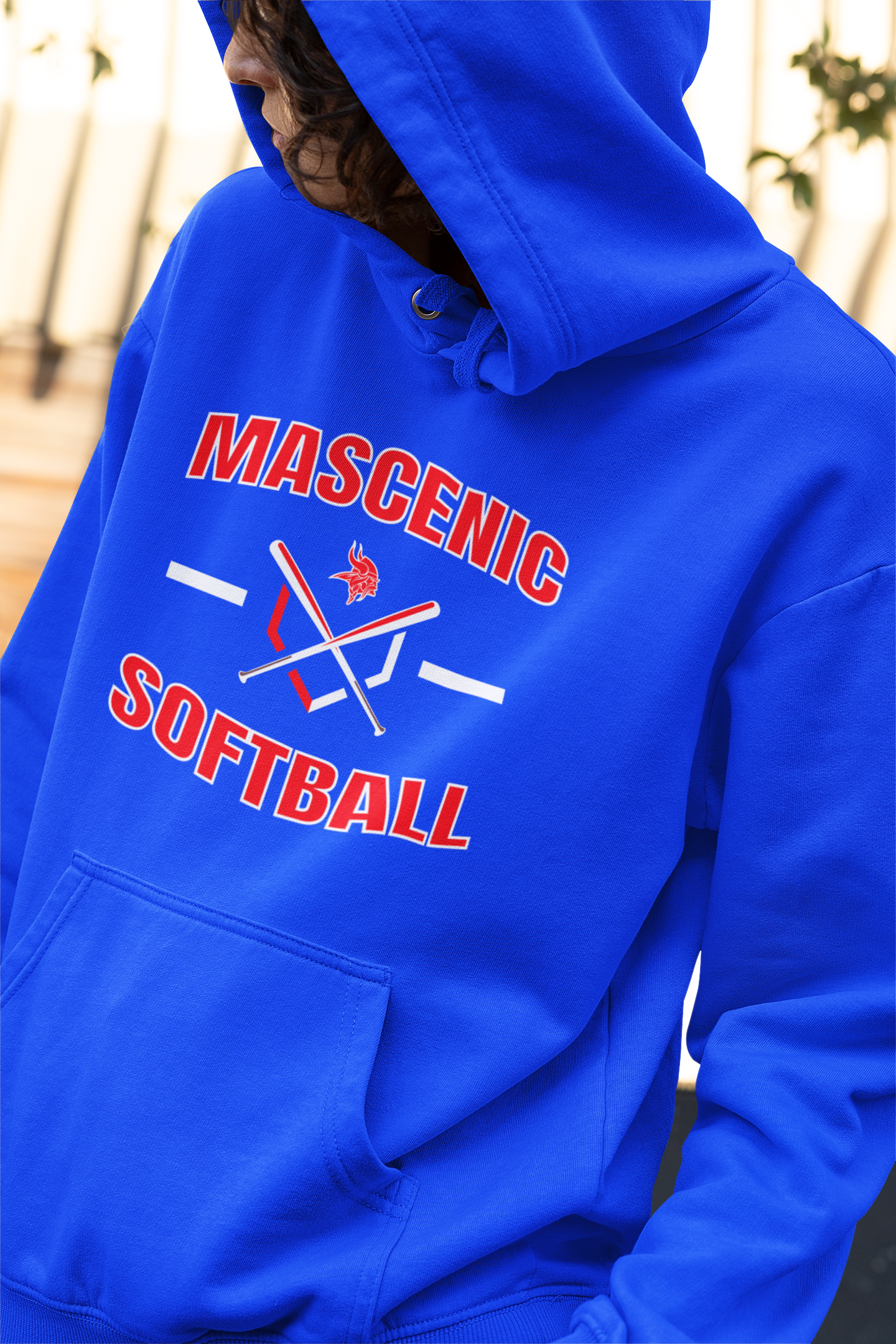 Mascenic Softball Cross Bats Hoodies