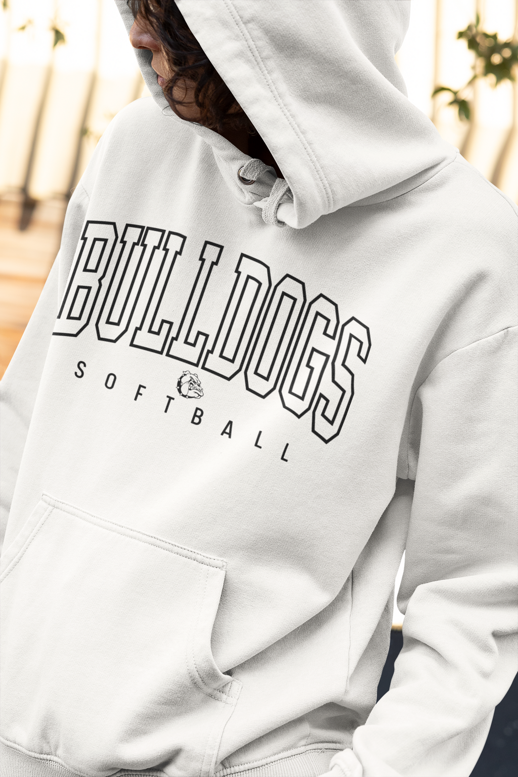 BOYNTON BULLDOGS SOFTBALL BOLD HOODIE