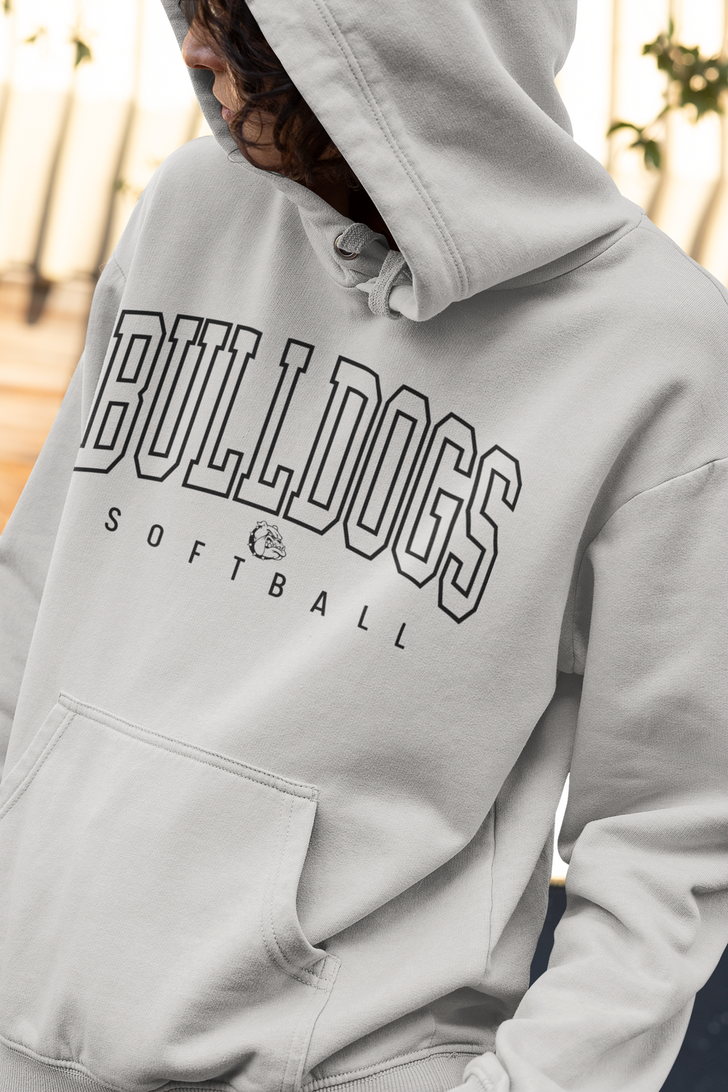BOYNTON BULLDOGS SOFTBALL BOLD HOODIE