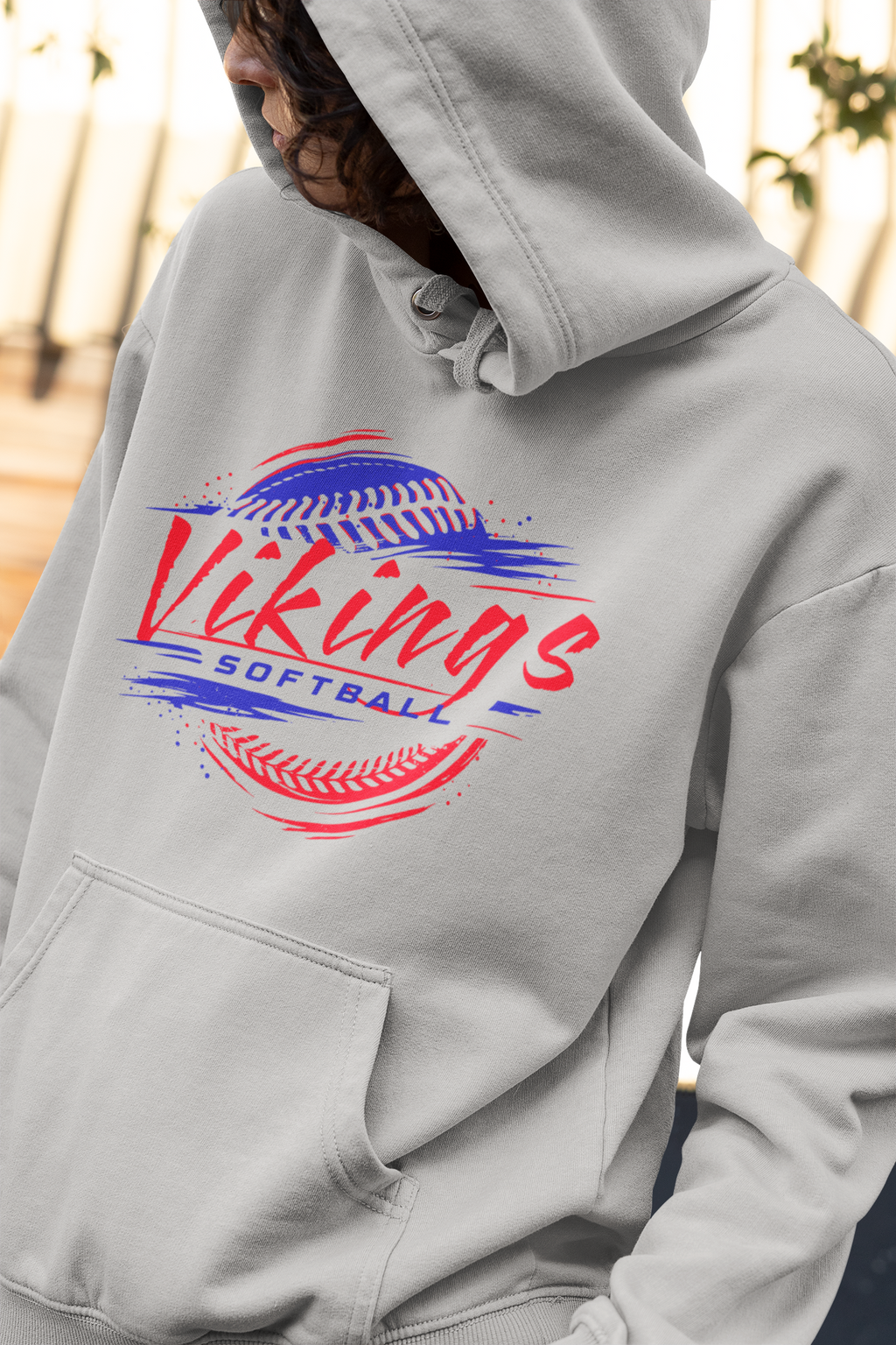 Mascenic Softball Ball Hoodie