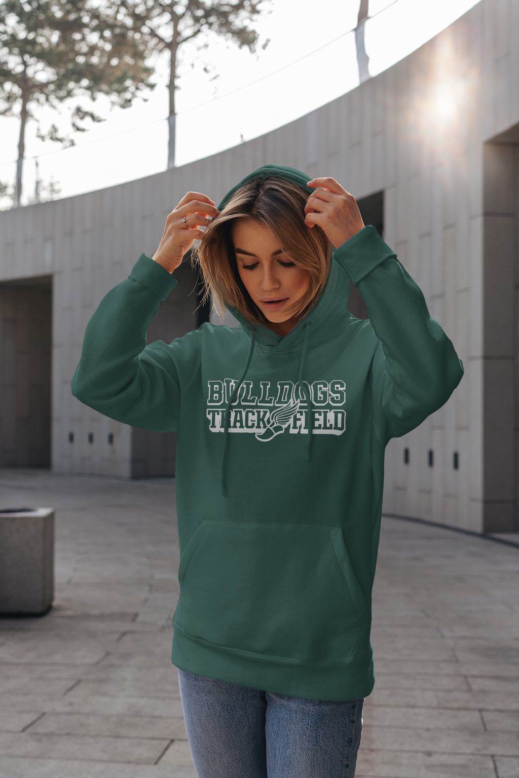 BOYNTON BULLDOGS TRACK HOODIE