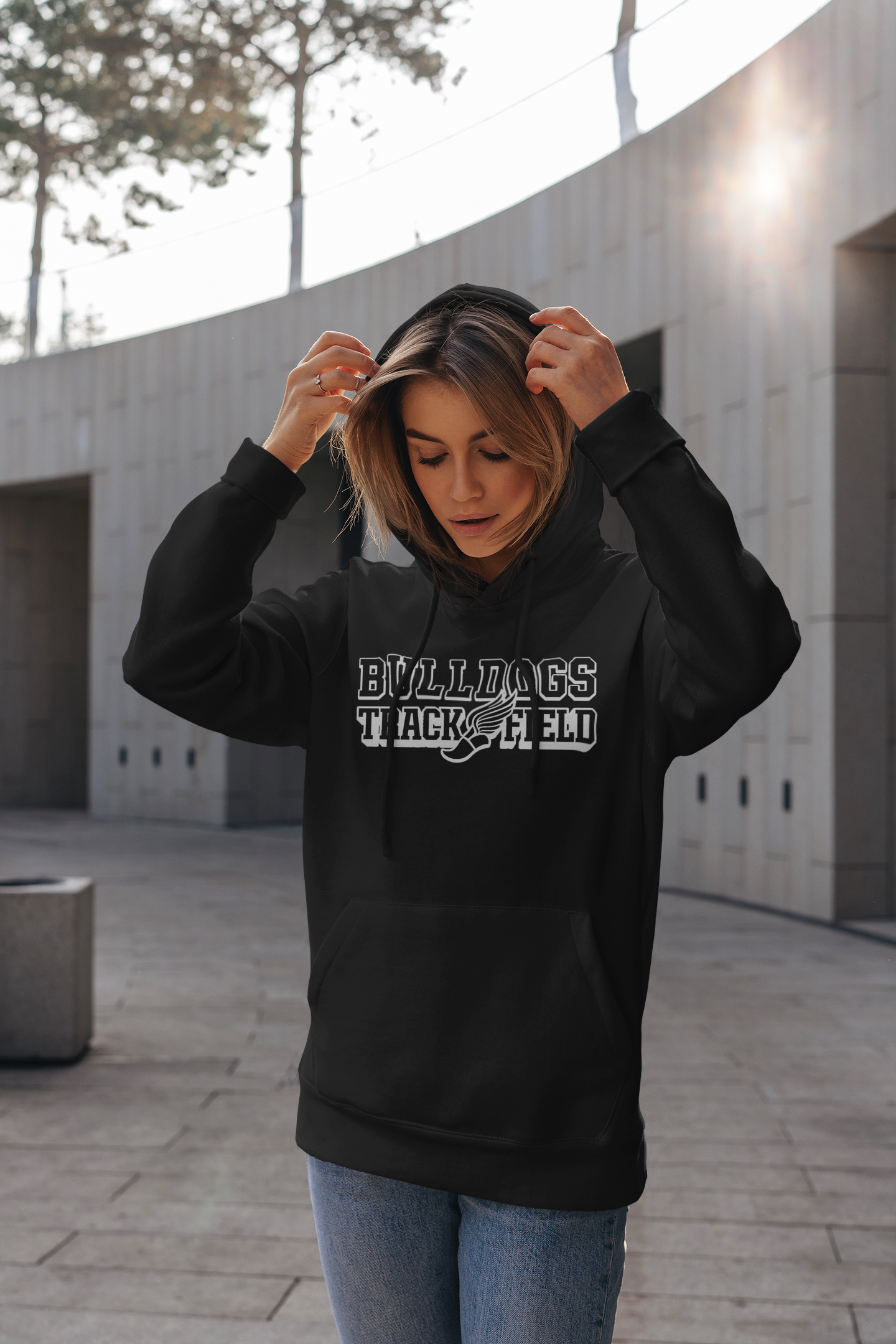 BOYNTON BULLDOGS TRACK HOODIE