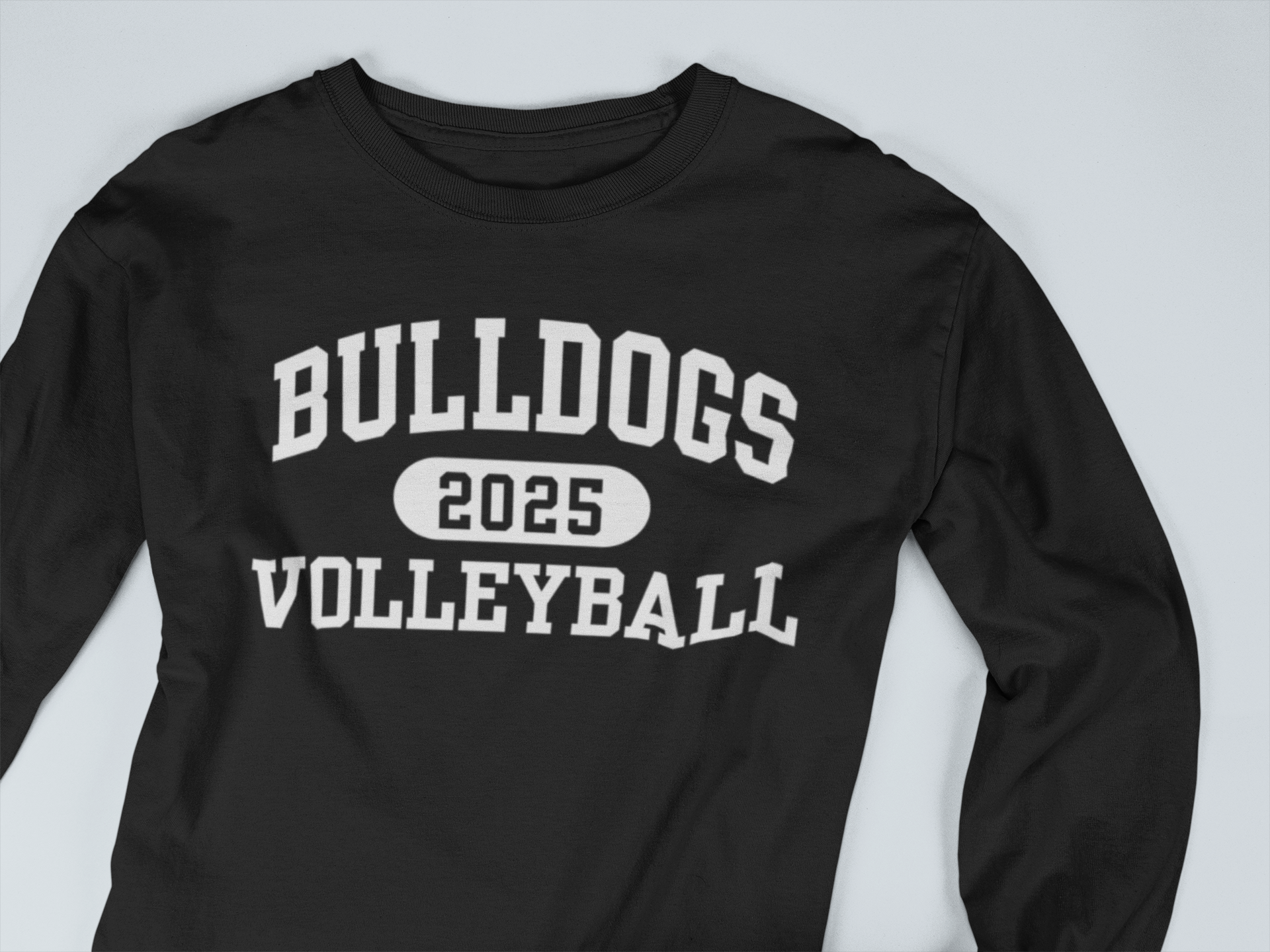 BULLDOGS Volleyball Performance long sleeve Tee