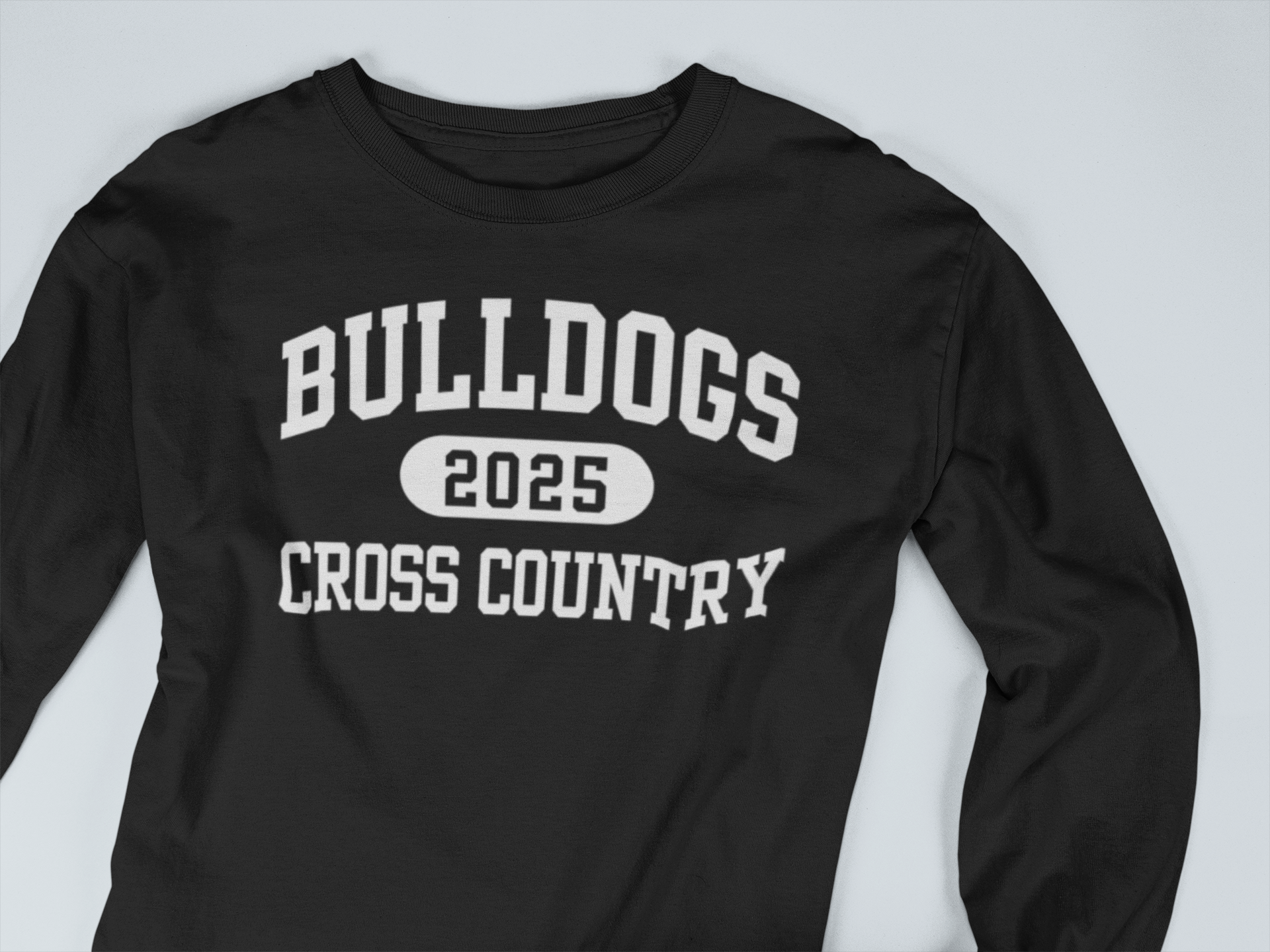 BULLDOGS Cross Country Performance long sleeve Tee