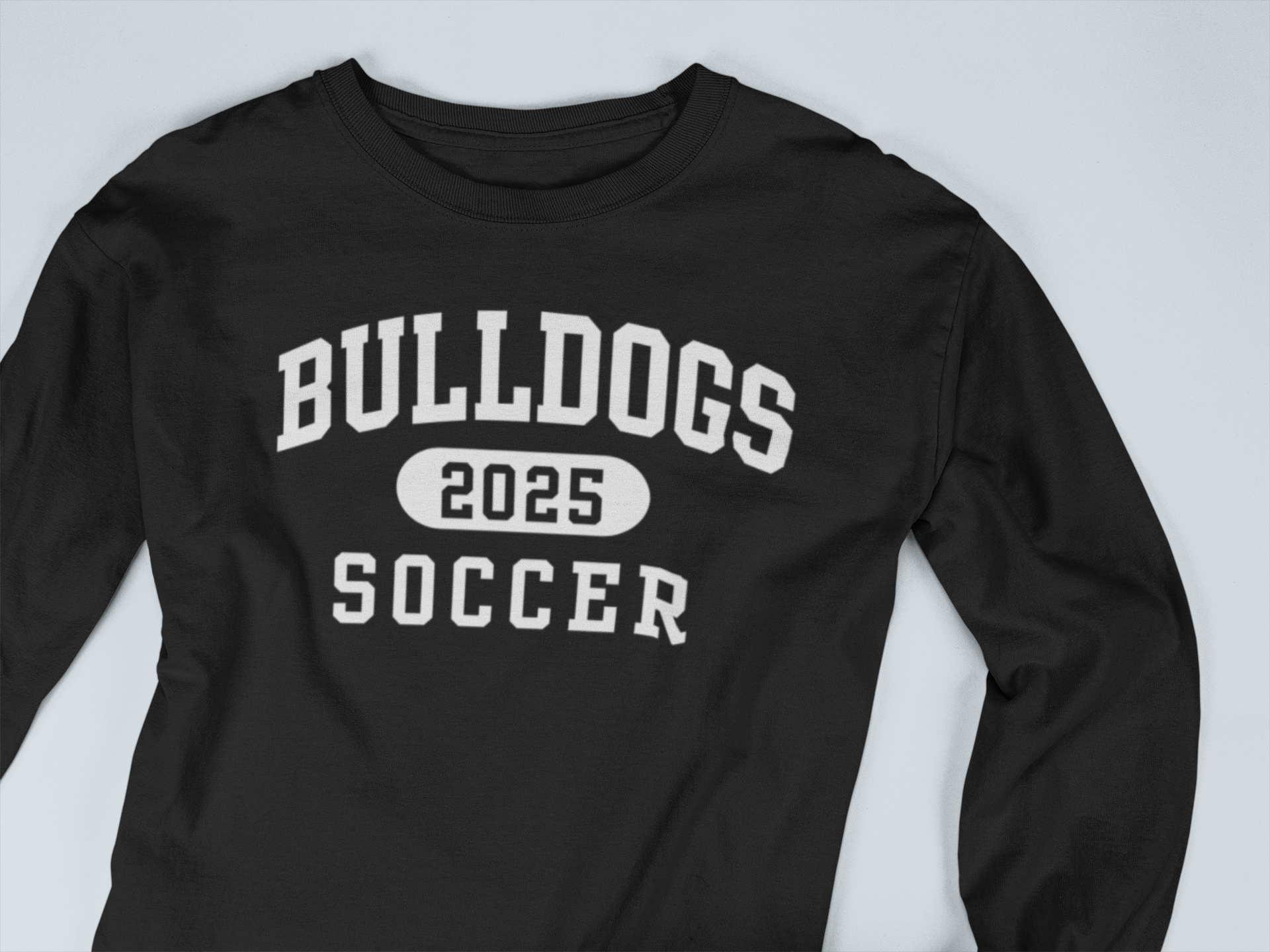 BULLDOGS Soccer Performance long sleeve Tee