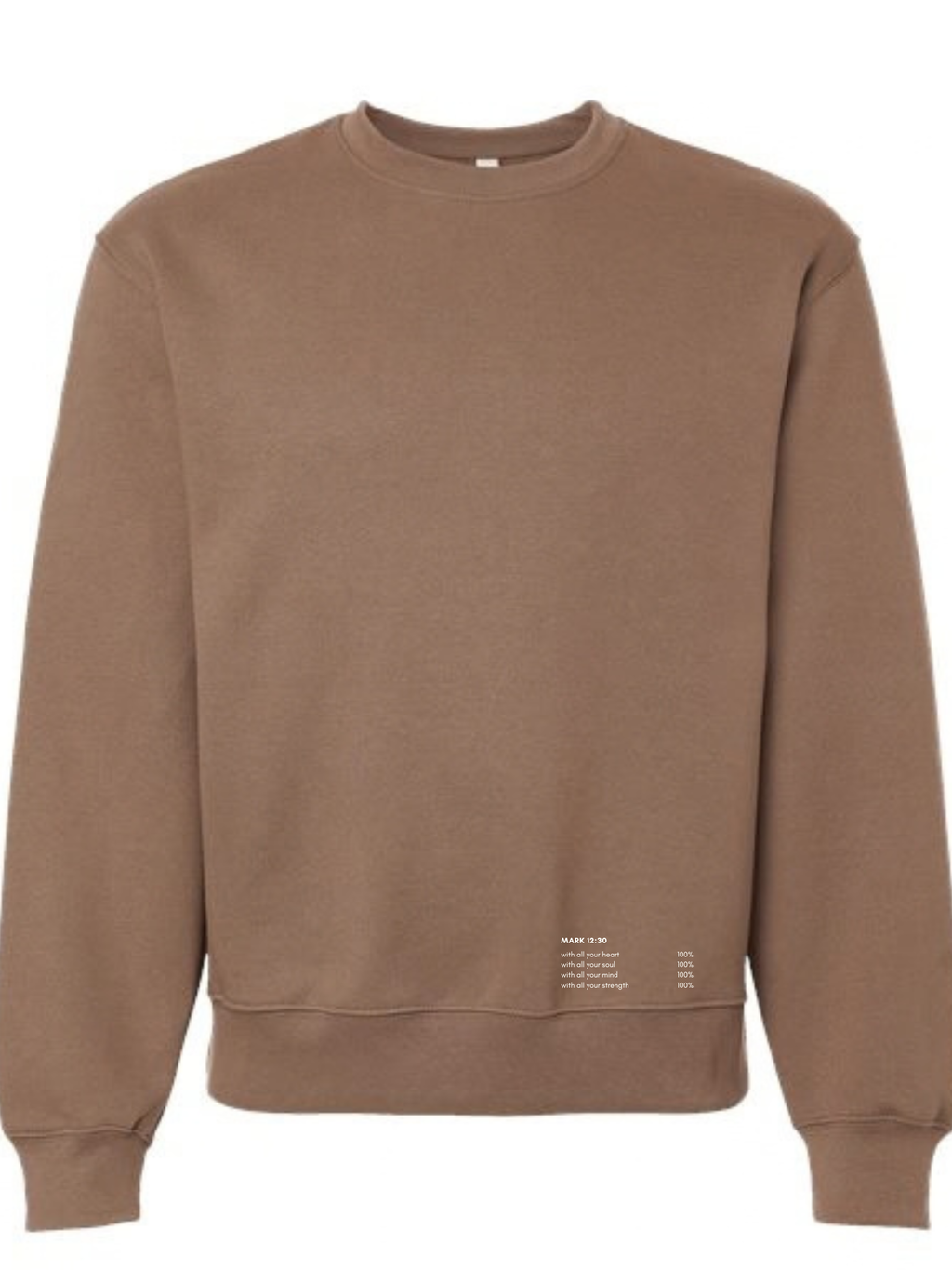 Mark 12:30 Crew Neck