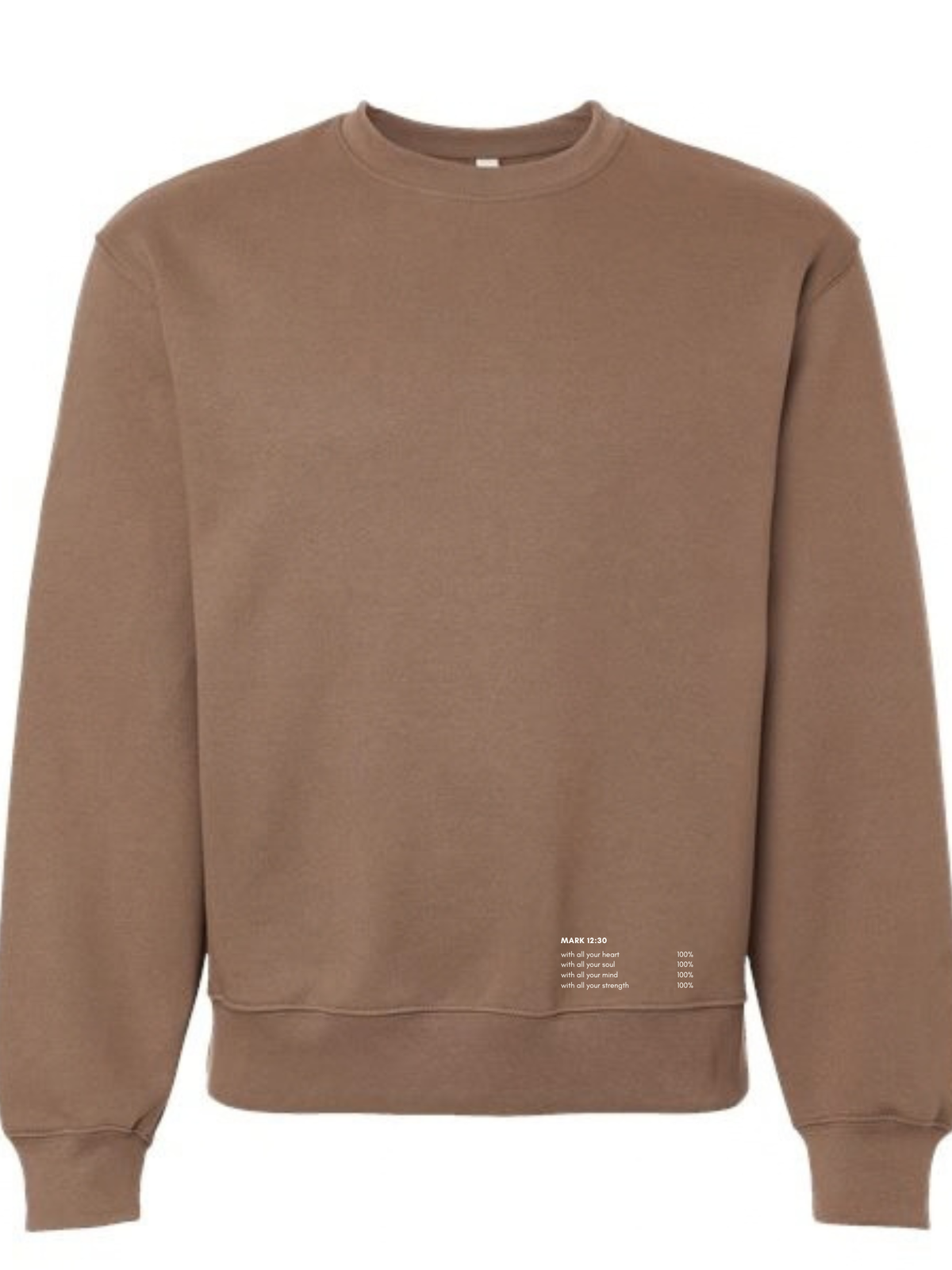 Mark 12:30 Crew Neck