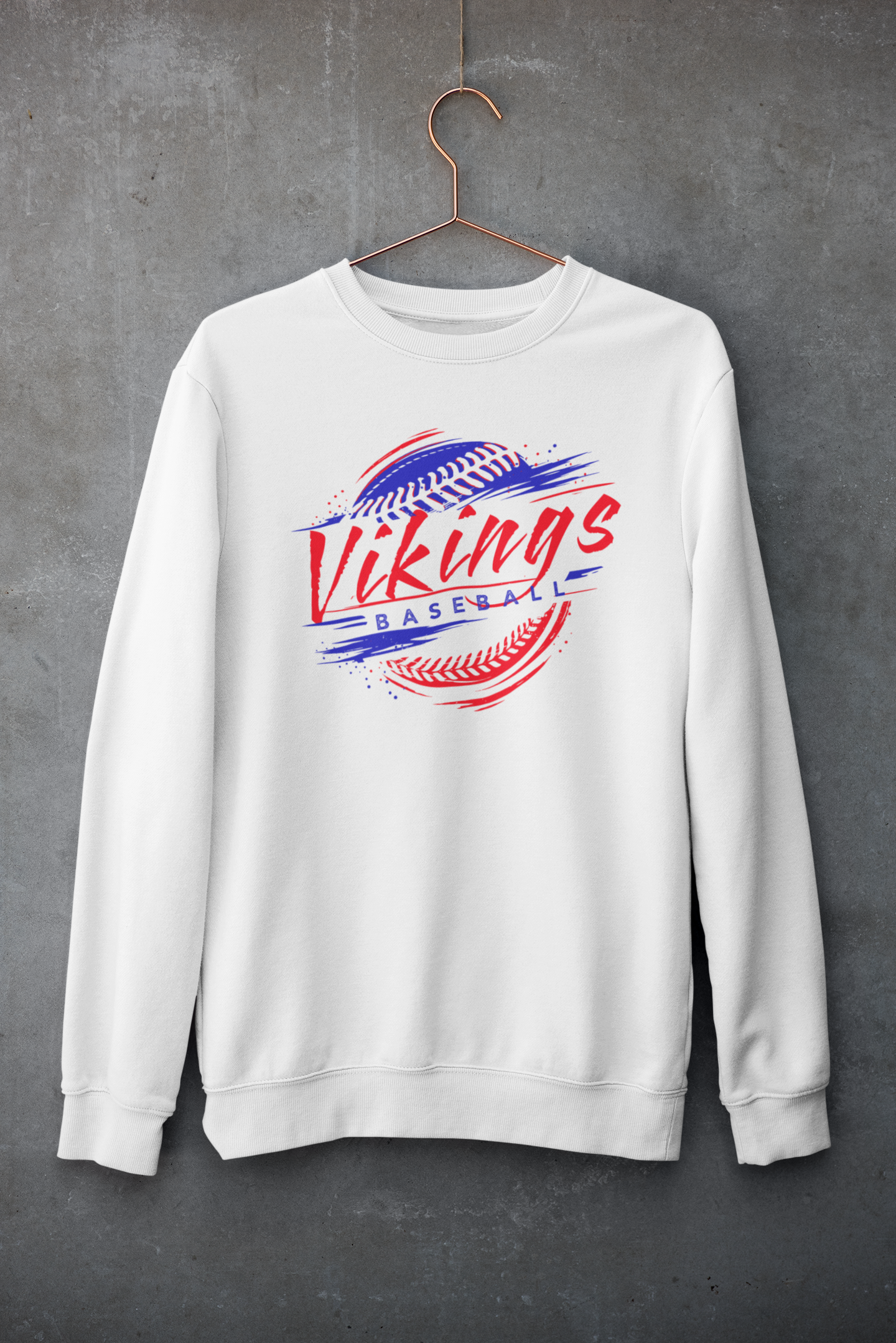 Mascenic Baseball Ball Crew Neck