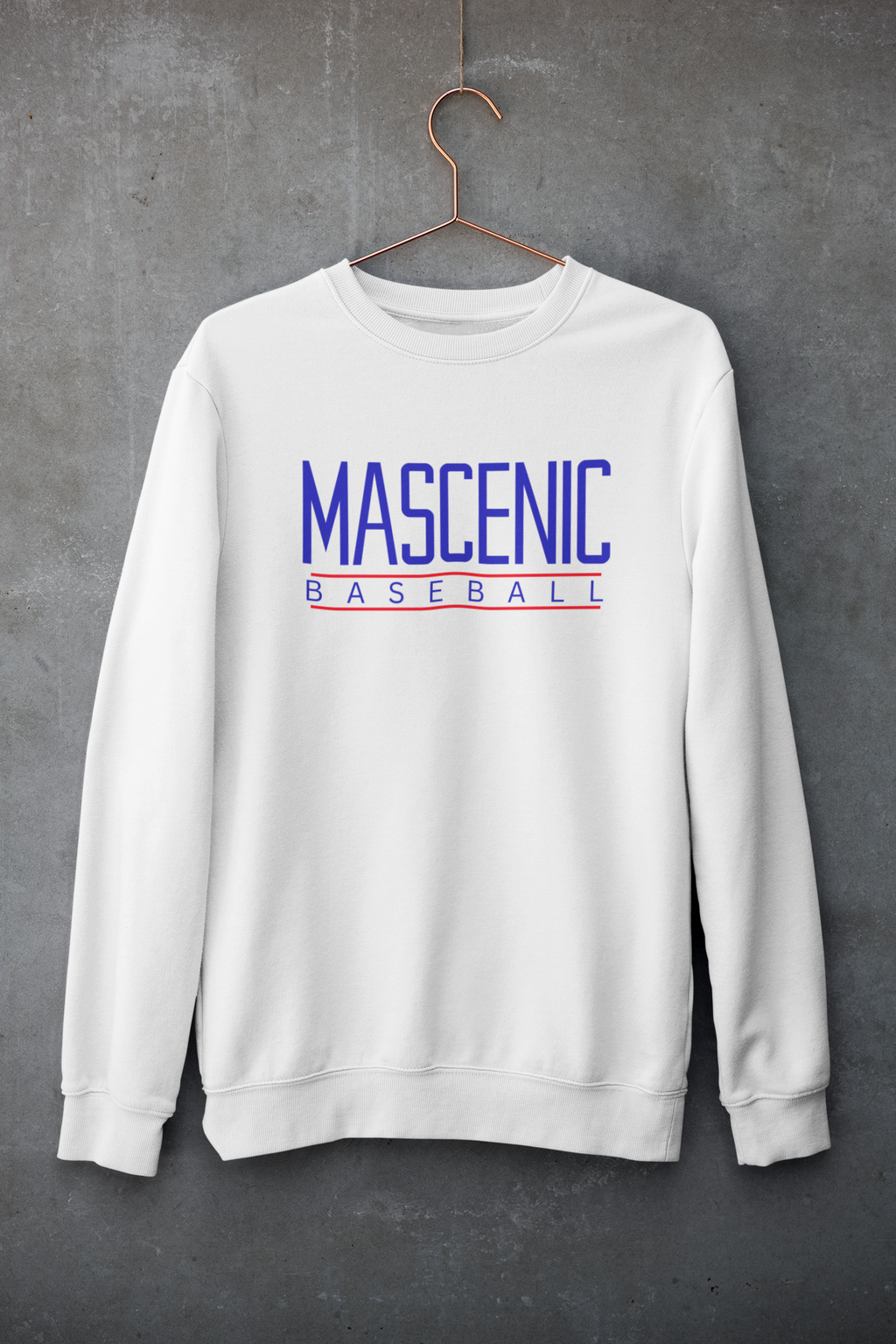 Mascenic Baseball Classic Crew Neck