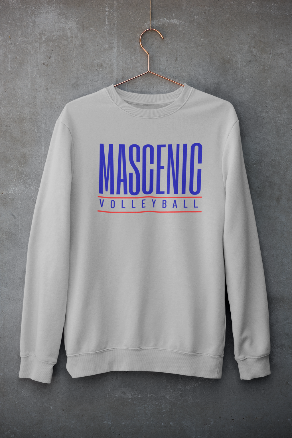 Mascenic Volleyball Classic Crew Neck