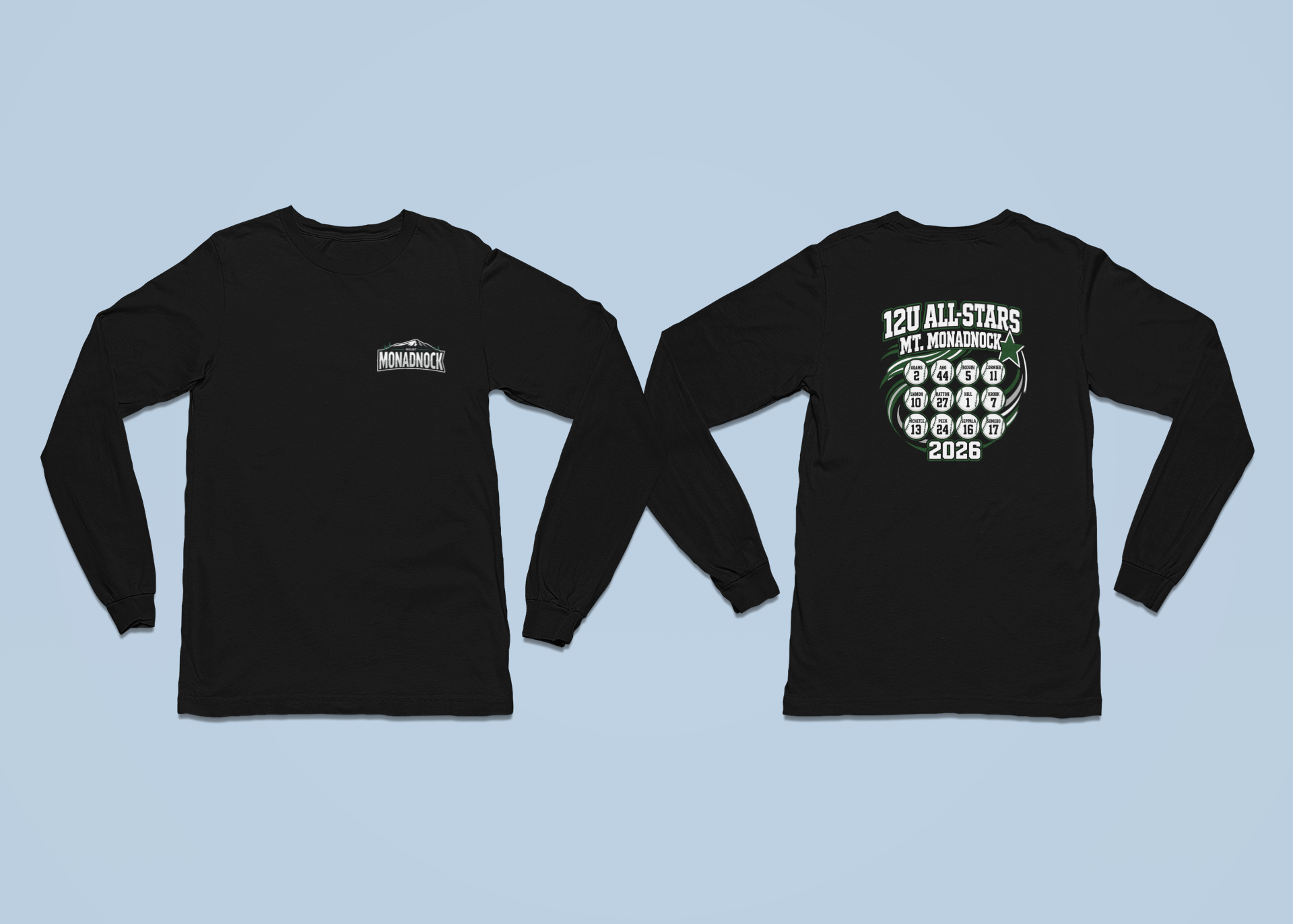 Mt Monadnock All Stars Long Sleeve Athletic