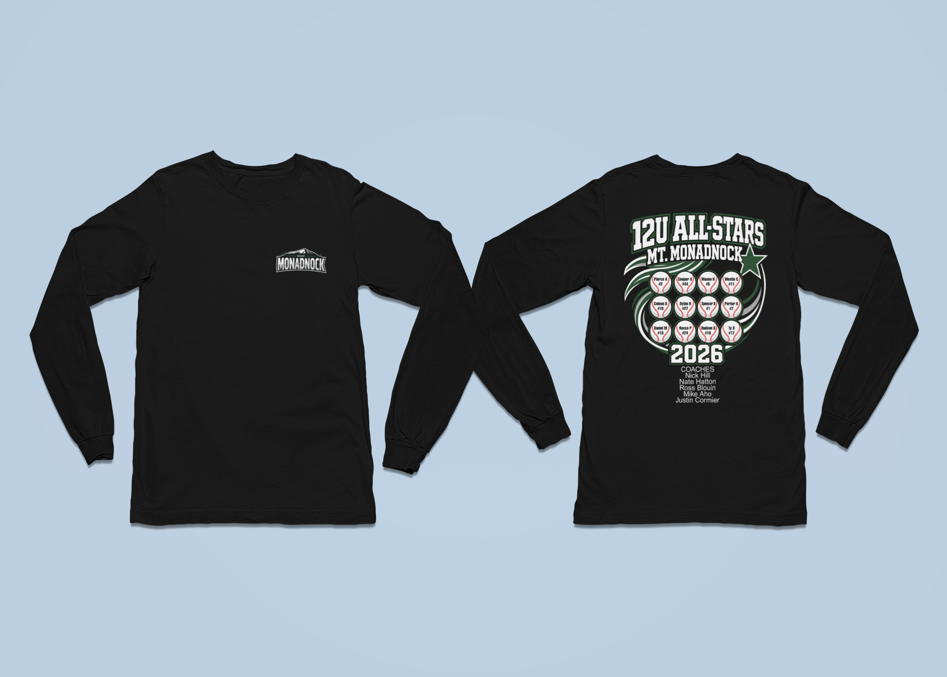 Mt Monadnock All Stars Long Sleeve Athletic