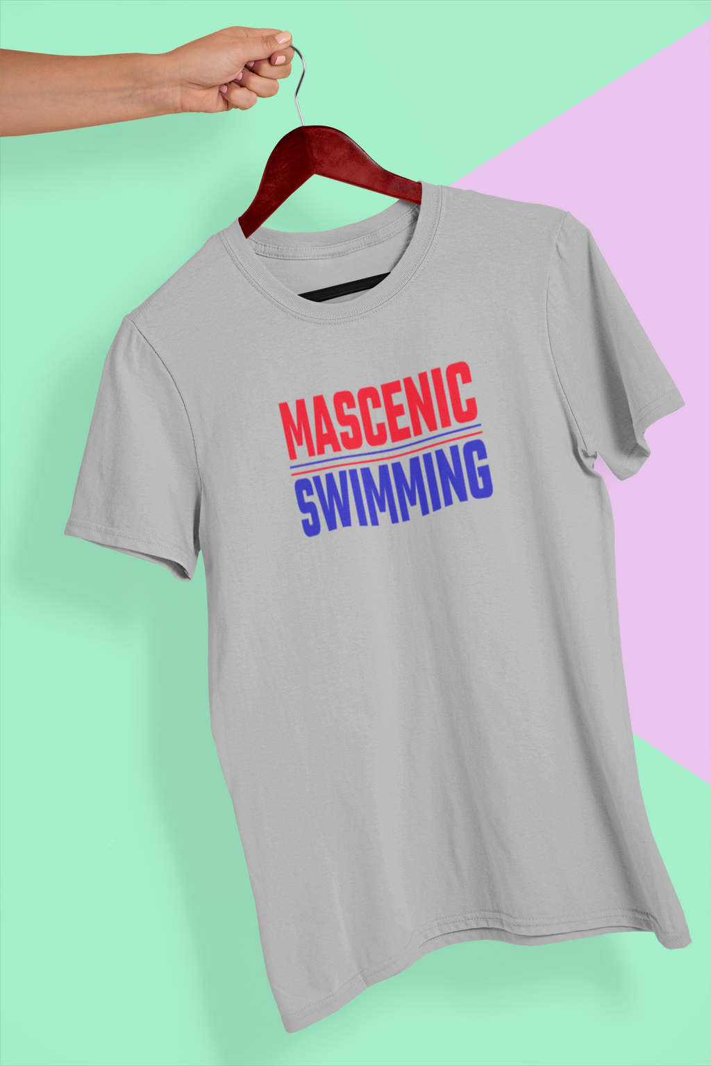 Vikings Swim Team BOLD Tee
