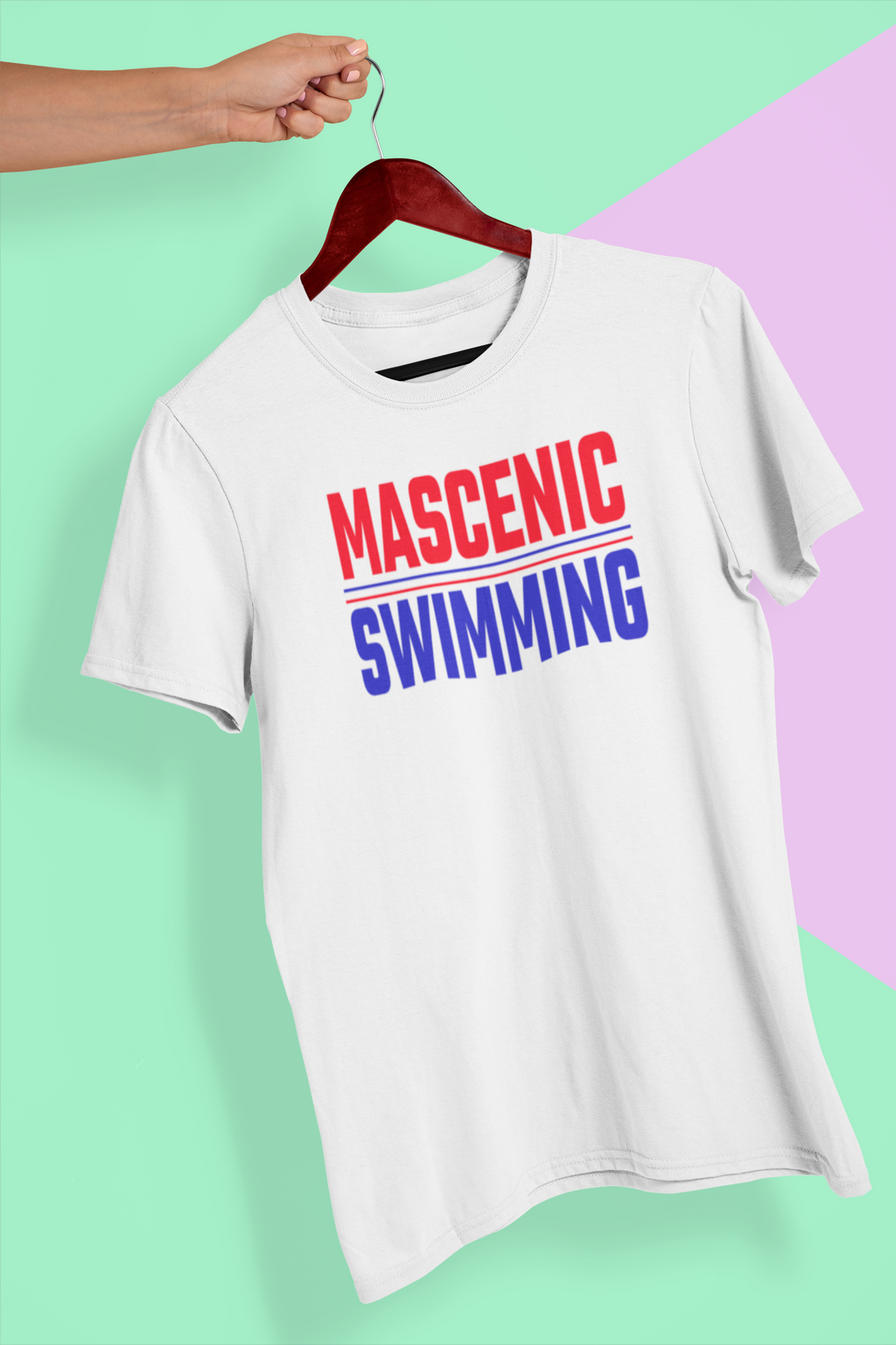 Vikings Swim Team BOLD Tee
