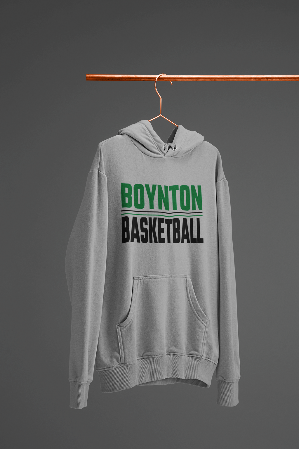 BOYNTON BULLDOGS BOLD BASKETBALL HOODIE