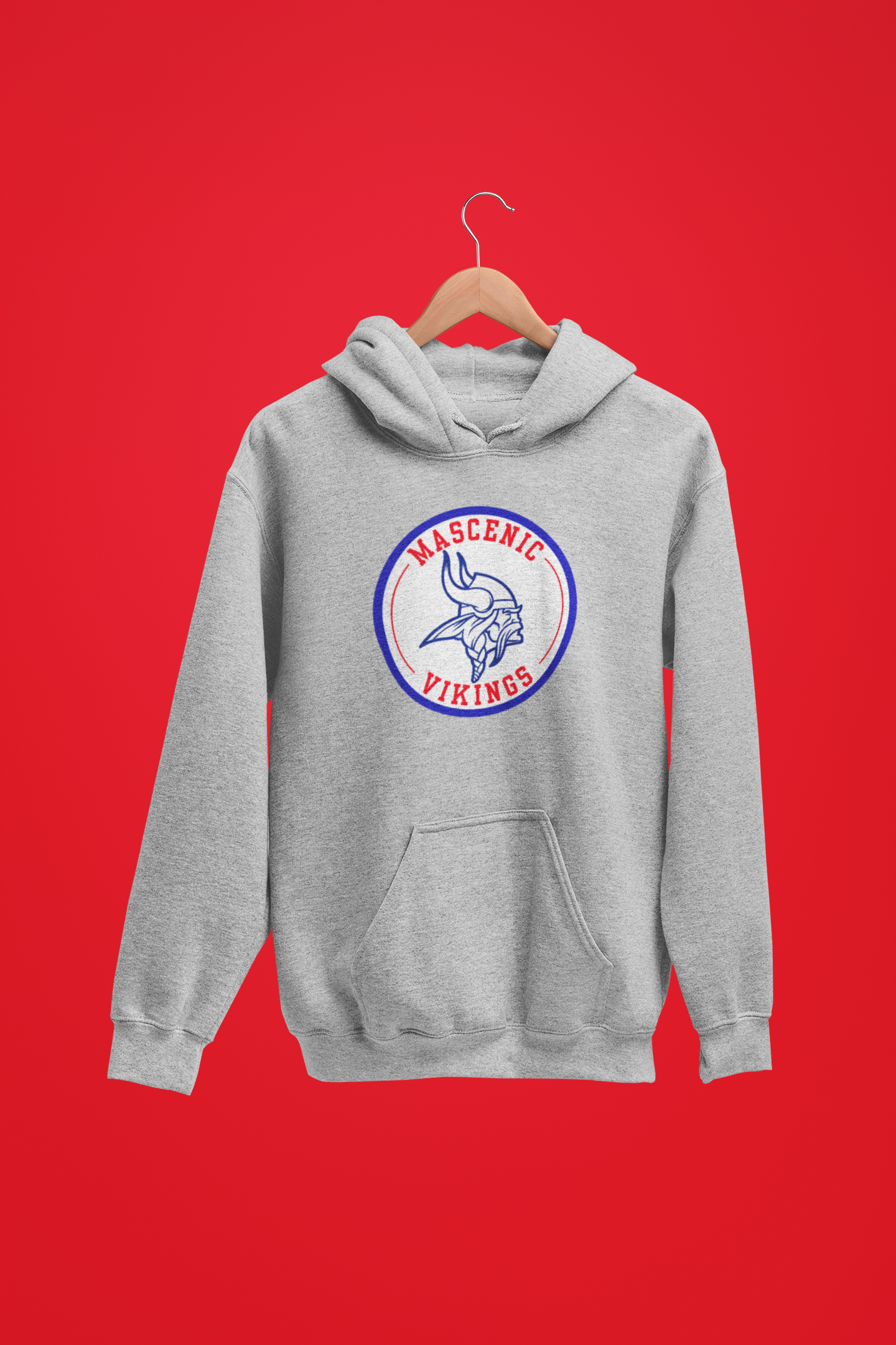 Vikings Head Hoodie