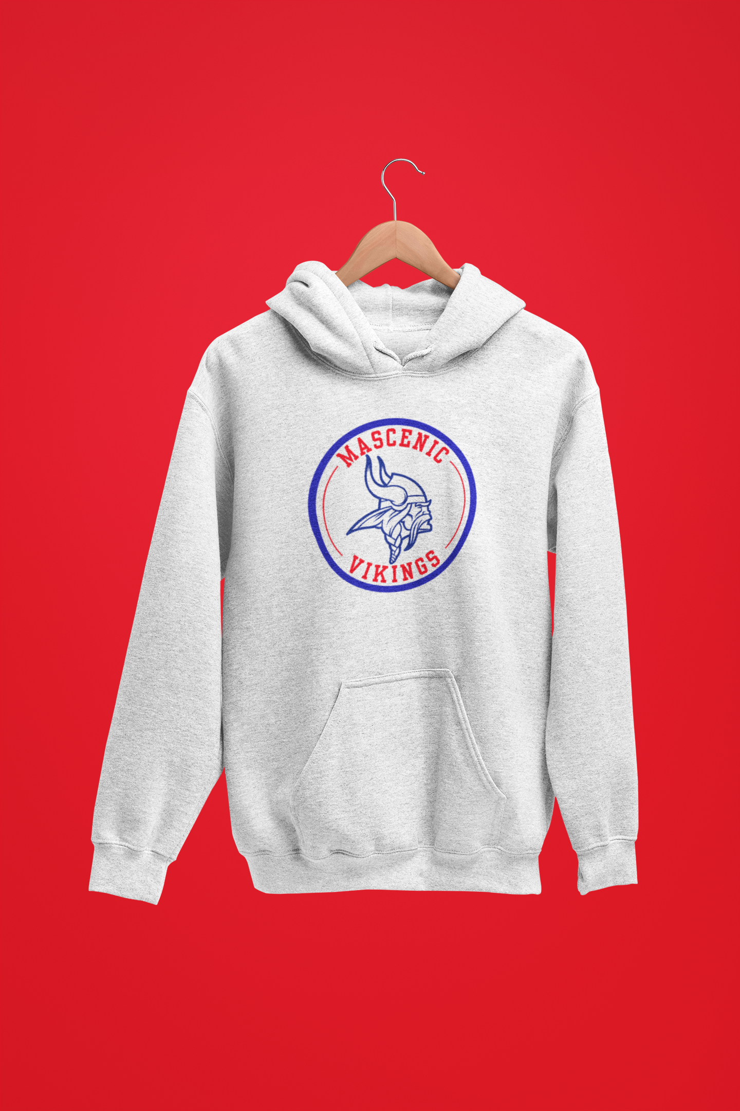 Vikings Head Hoodie