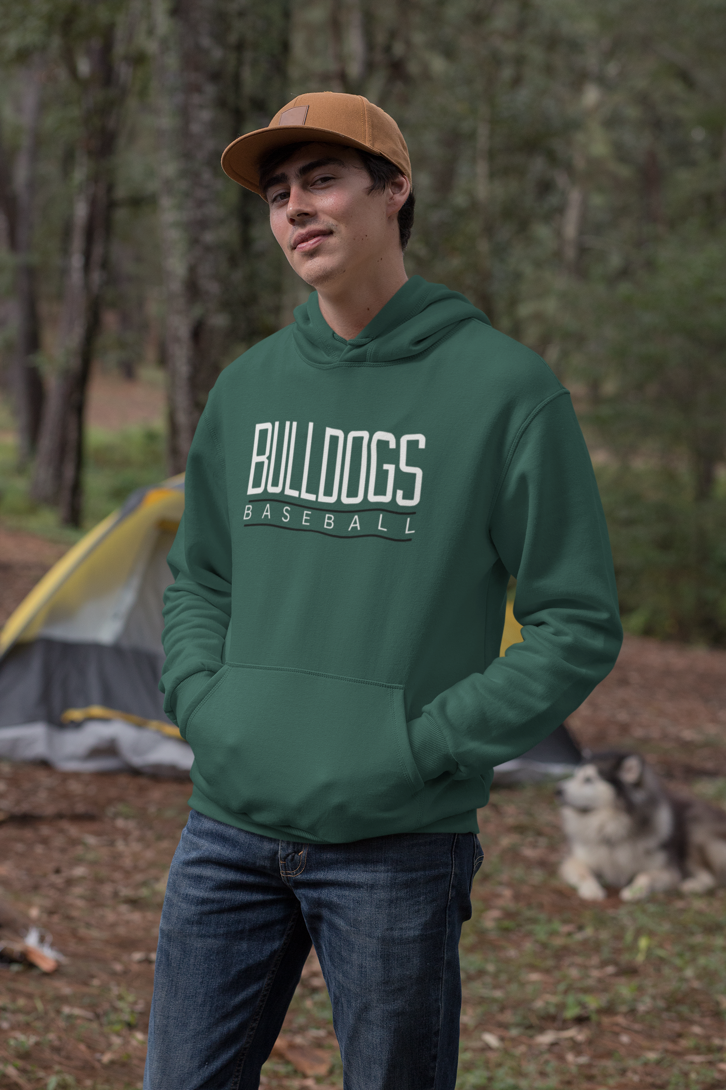 BOYNTON BULLDOGS CLASSIC BASEBALL HOODIE