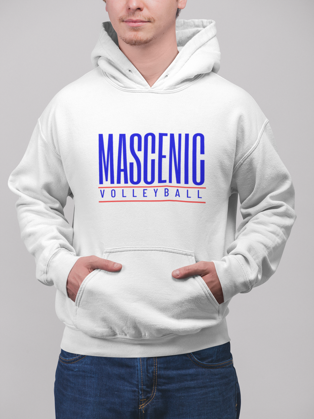 Mascenic Volleyball Classic Hoodie