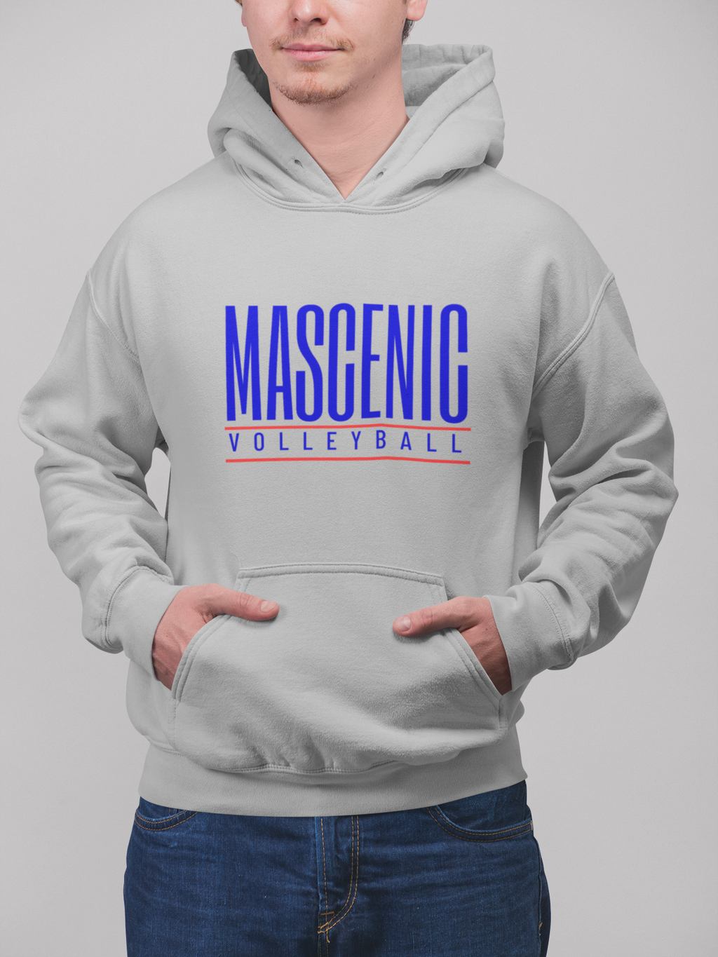 Mascenic Volleyball Classic Hoodie