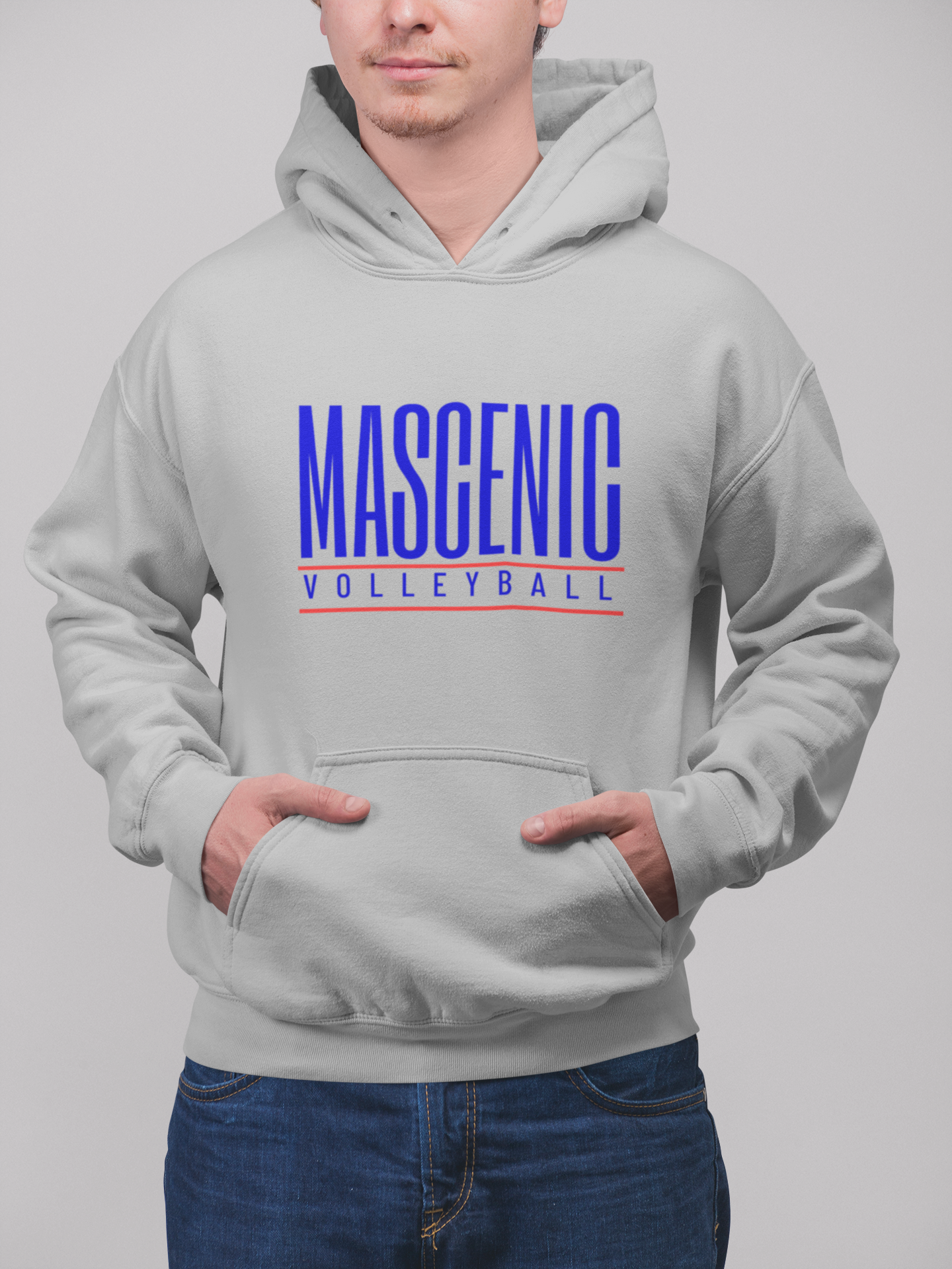 Mascenic Volleyball Classic Hoodie