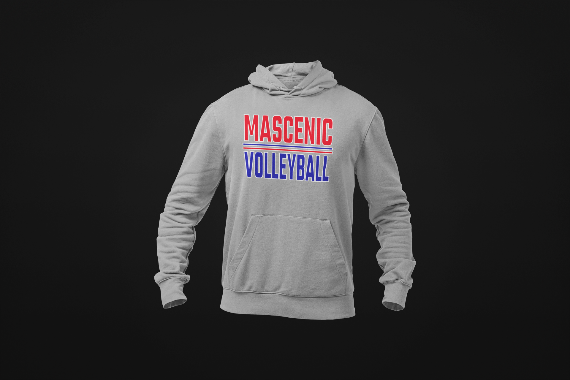 Mascenic Volleyball Hoodie