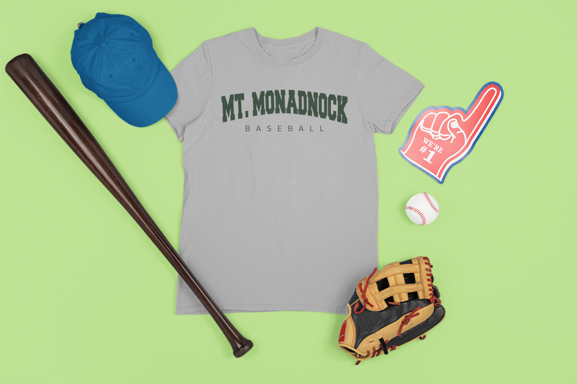 Mt Monadnock Baseball Tee