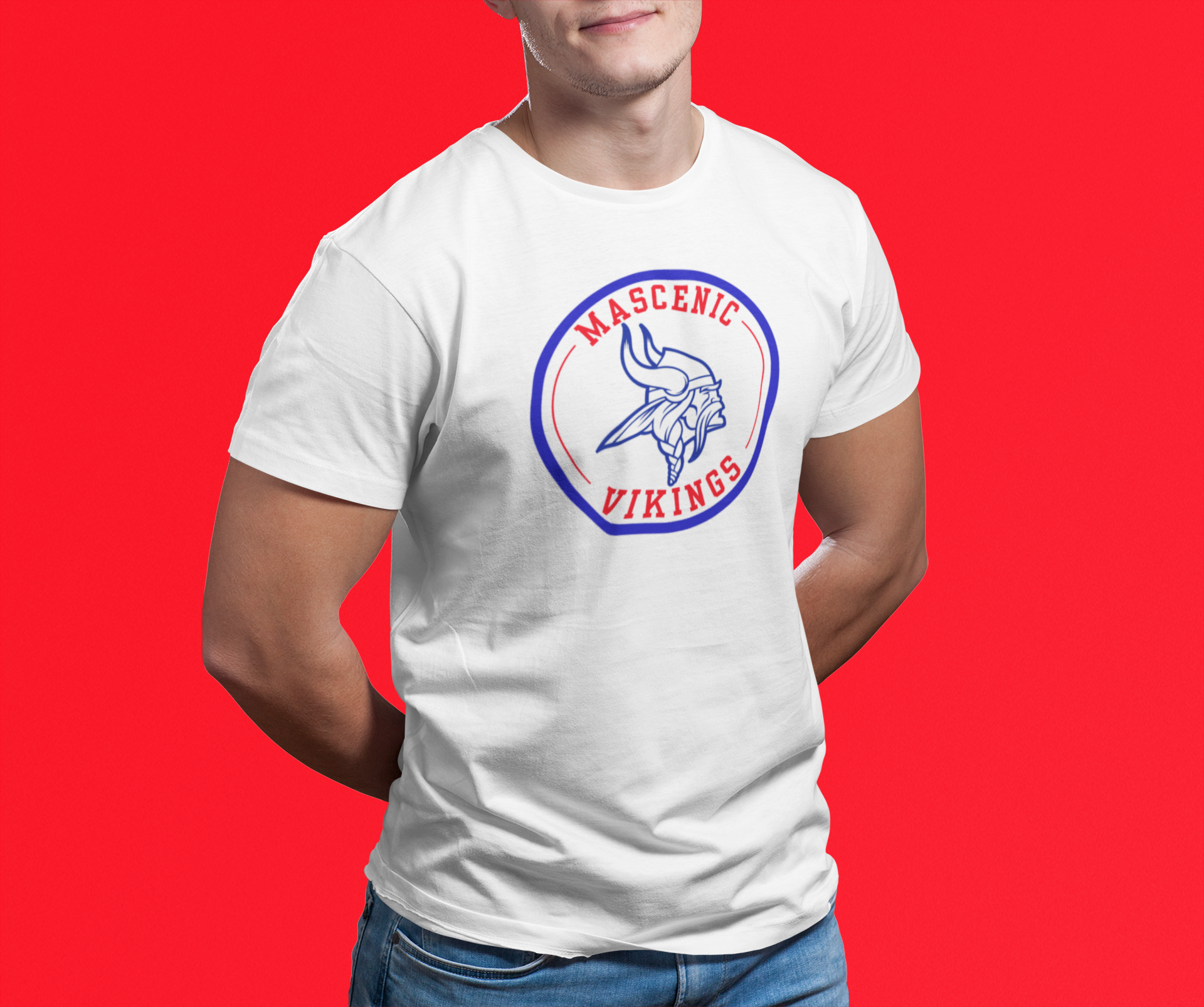 Vikings head Tee