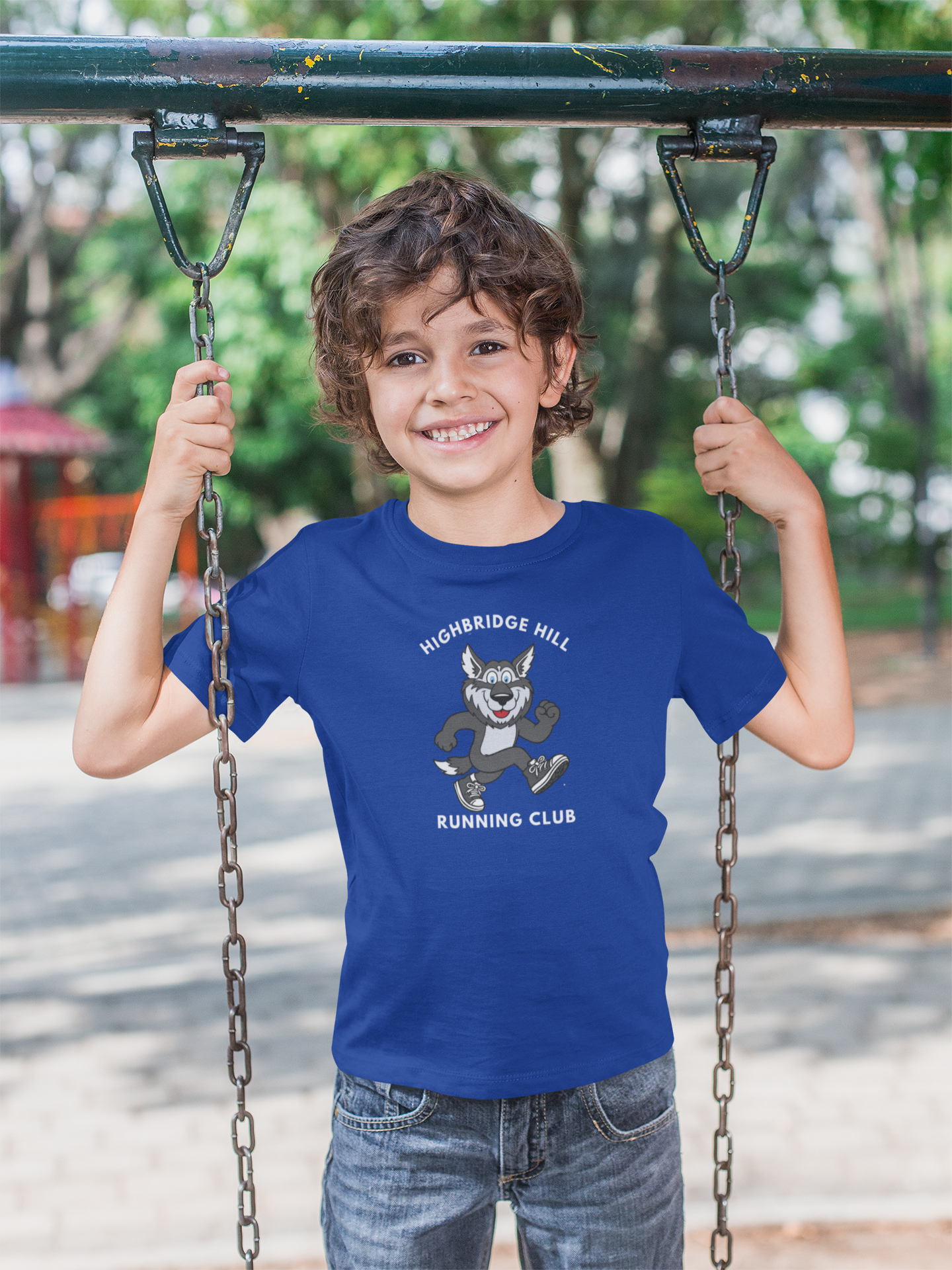 Highbridge Hill Running Club Throwback Tee
