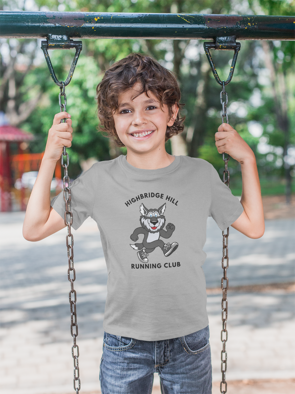 Highbridge Hill Running Club Throwback Tee