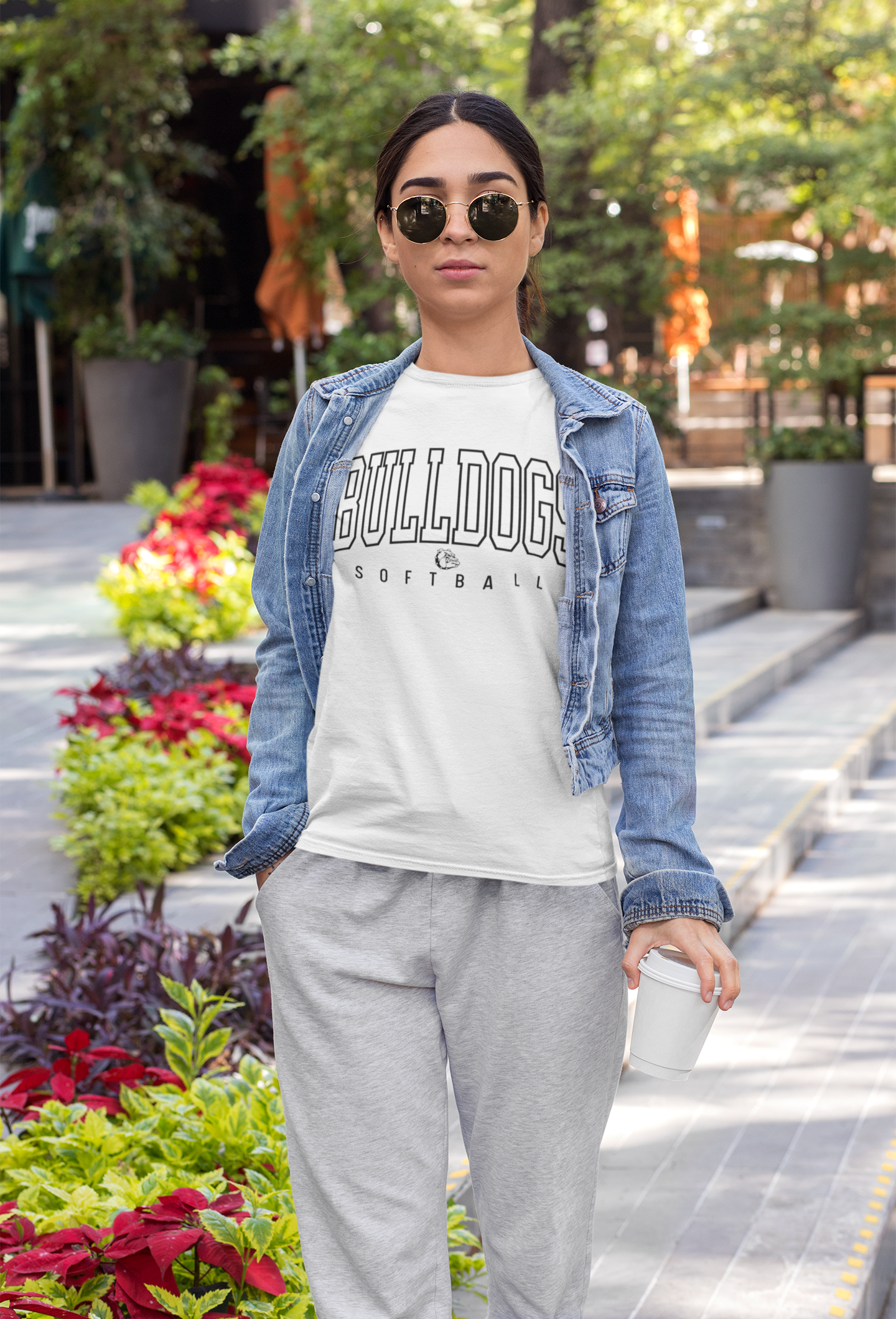 BOYNTON BULLDOGS SOFTBALL BOLD TEE