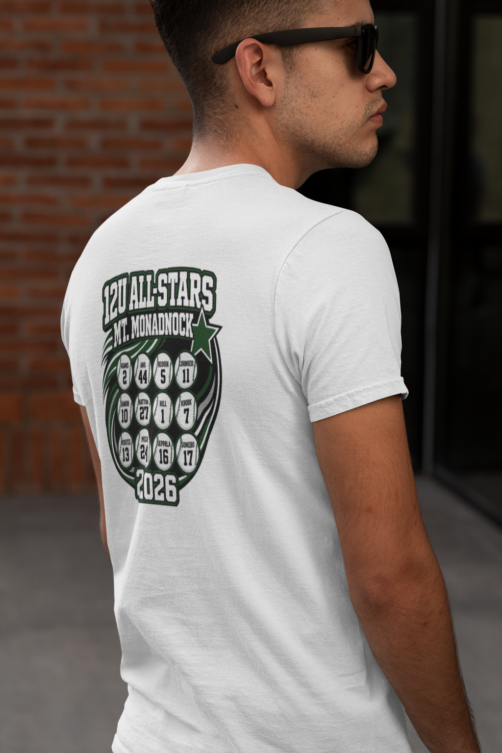 Mt Monadnock All Stars athletic short sleeve tee